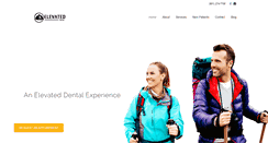 Desktop Screenshot of elevateddental.com